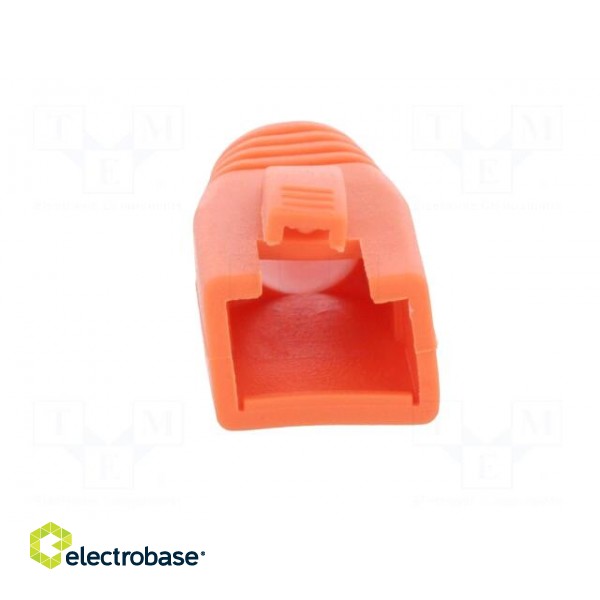 RJ45 plug boot | 8mm | Colour: orange image 9