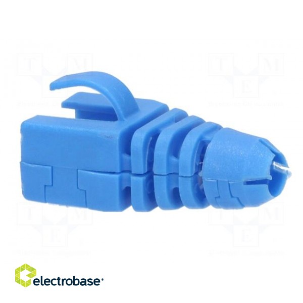 RJ45 plug boot | Colour: blue image 4