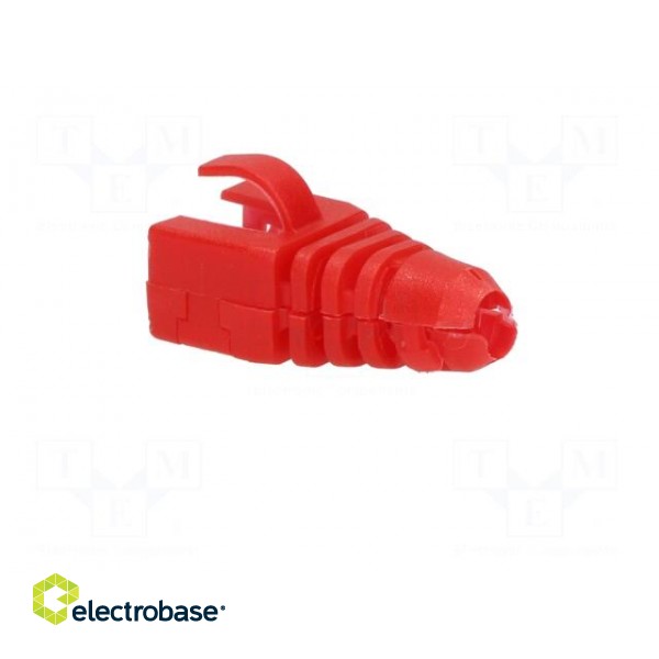 RJ45 plug boot | Colour: red image 4