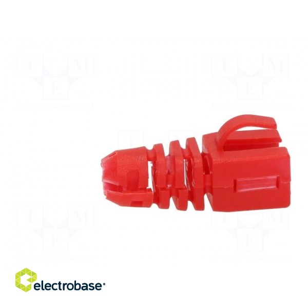 RJ45 plug boot | Colour: red image 7