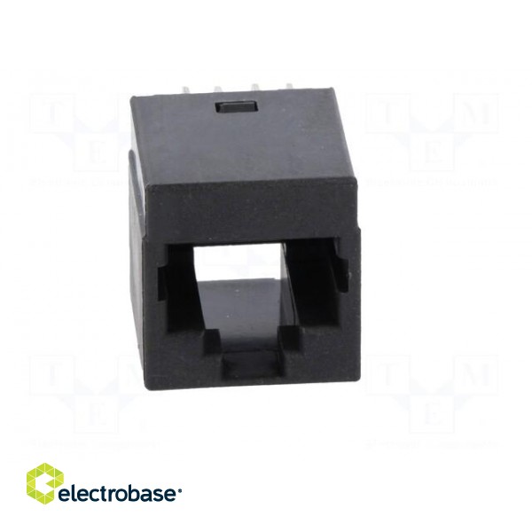 Connector: RJ45 | socket | PIN: 8 | Cat: 5 | Layout: 8p8c | THT | straight image 9