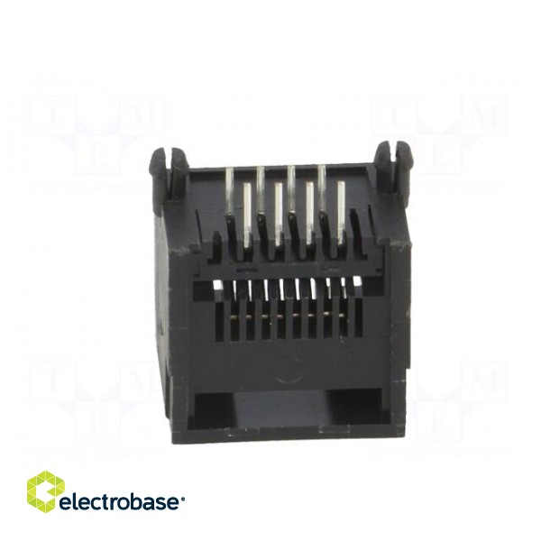 Socket | RJ45 | PIN: 8 | Layout: 8p8c | THT | on PCBs | angled 90° image 5