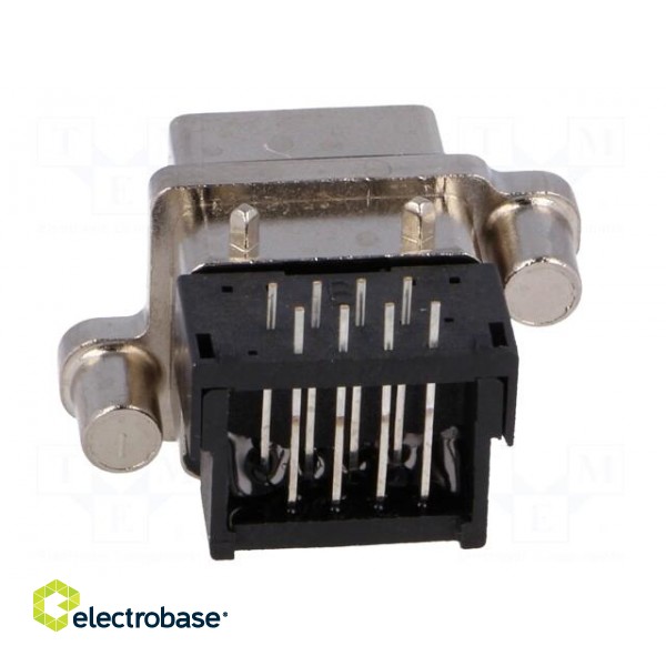 Socket | RJ45 | UL94V-0 | IP67 | THT | for panel mounting | angled 90° image 5