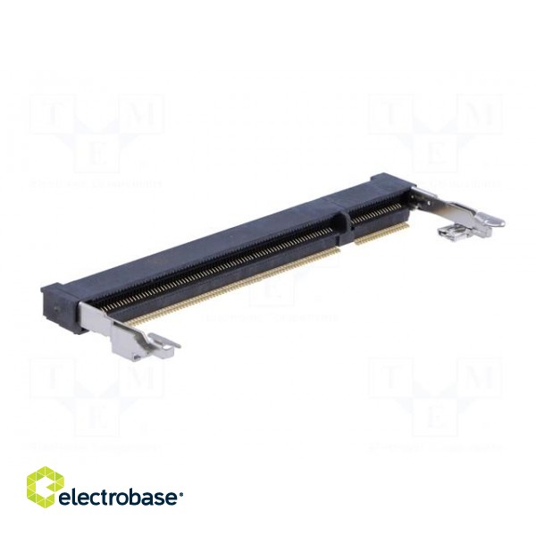 Connector: DDR1 | SO DIMM | horizontal | SMT | PIN: 200 | 5.2mm | 2.5V paveikslėlis 4