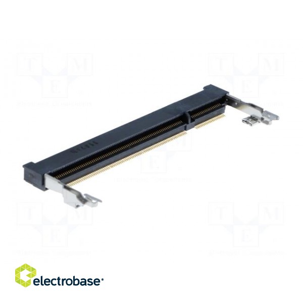 Connector: DDR2 | SO DIMM | horizontal | SMT | PIN: 200 | 5.2mm | 1.8V paveikslėlis 8