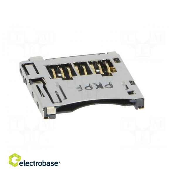 Connector: for cards | SD Micro | push-push,inverse | SMT image 9