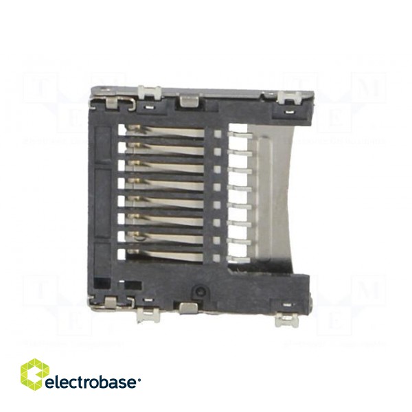 Connector: for cards | SD Micro | shielded,with hinged cover | SMT image 7