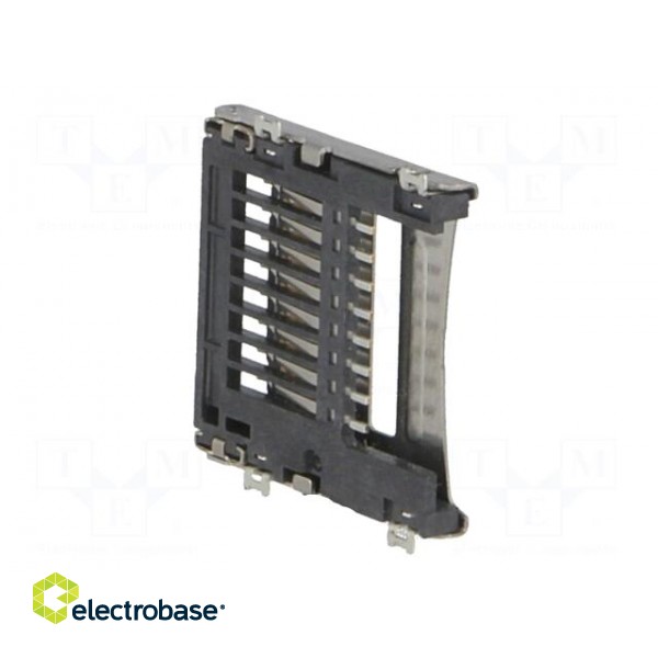 Connector: for cards | SD Micro | shielded,with hinged cover | SMT image 8
