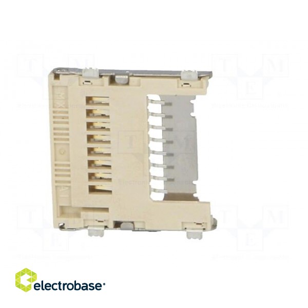 Connector: for cards | SD Micro | shielded,with hinged cover | SMT image 7