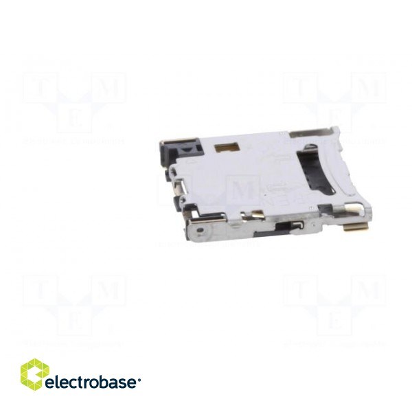Connector: for cards | microSD | SMT | on PCBs | gold-plated | PIN: 8 image 3