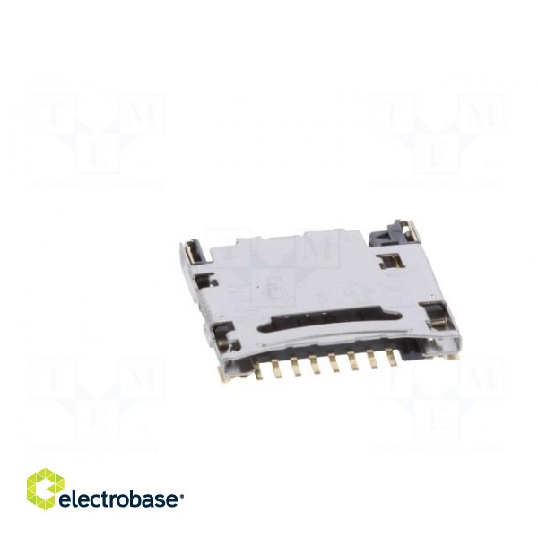 Connector: for cards | microSD | SMT | on PCBs | gold-plated | PIN: 8 image 5