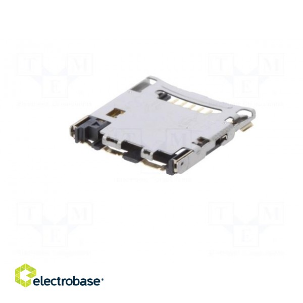 Connector: for cards | microSD | SMT | on PCBs | gold-plated | PIN: 8 image 2