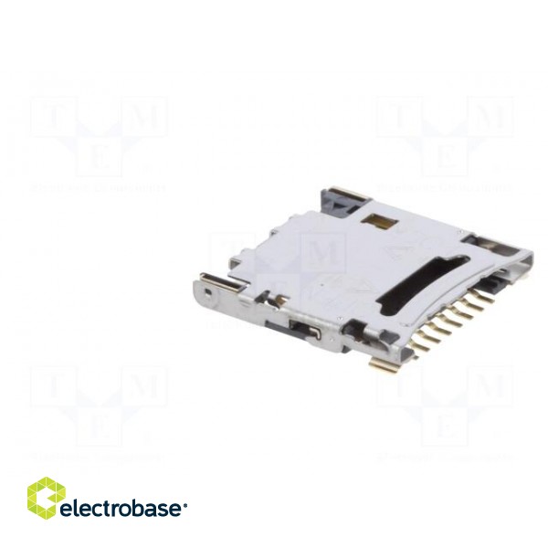 Connector: for cards | microSD | SMT | on PCBs | gold-plated | PIN: 8 image 4