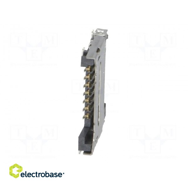 Connector: for cards | SD Micro | with hinged cover | SMT | 500V image 9