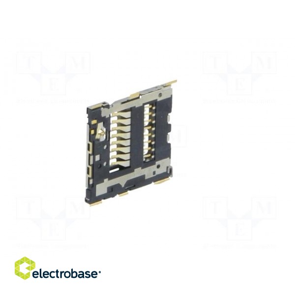 Connector: for cards | SD Micro | without card tray | SMT | PIN: 8 image 6