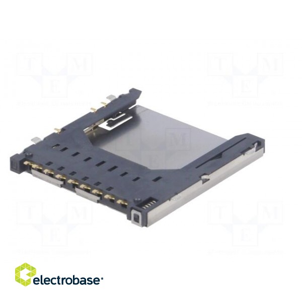 Connector: for cards | SD | push-push | SMT | gold-plated | PIN: 12 | 0.5A image 6