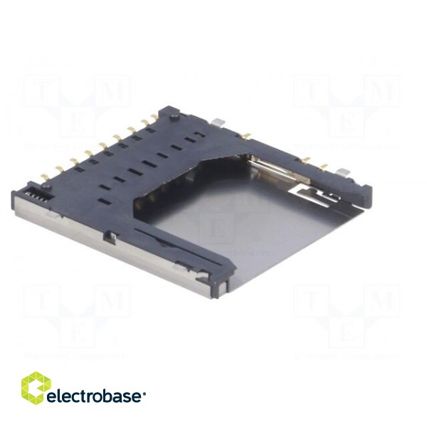 Connector: for cards | SD | push-push | SMT | gold-plated | PIN: 12 | 0.5A image 8