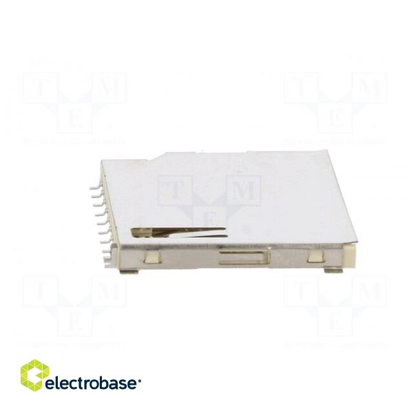 Connector: for cards | SD | SMT | selectively gold plated | LCP | 500mA image 7