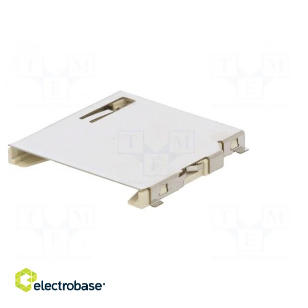 Connector: for cards | SD | SMT | selectively gold plated | LCP | 500mA image 2