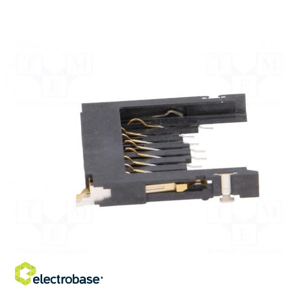 Connector: for cards | SD | without ejector | SMT | gold-plated | 3.4mm image 7