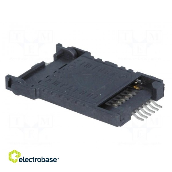 Connector: for cards | SIM | SMT | PIN: 6 | 3mm | 100mΩ image 4