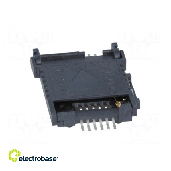 Connector: for cards | SIM | SMT | PIN: 6 | 3mm | 100mΩ image 5