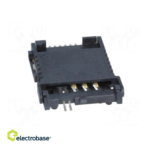 Connector: for cards | SIM | SMT | PIN: 6 | 3mm | 100mΩ image 9