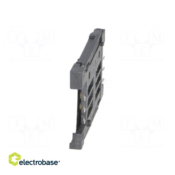 Connector: for cards | SIM | with hinged holder | SMT | PIN: 6 | 2.5mm paveikslėlis 5