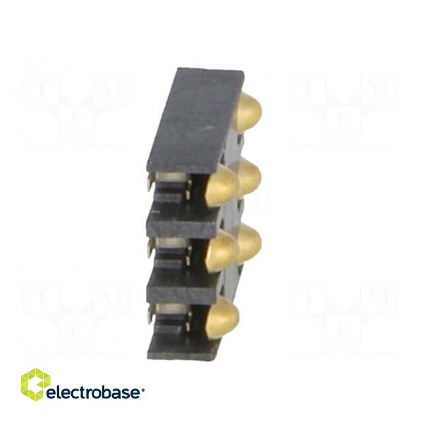 Connector: for cards | SIM | without ejector,without cover | SMT paveikslėlis 9