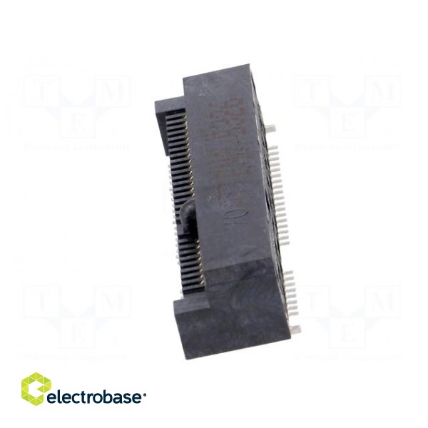 Connector: PCI Express mini | horizontal | SMT | gold-plated | PIN: 52 image 5