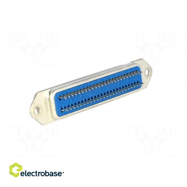 Connector: Centronics | socket | female | PIN: 50 | soldering фото 4
