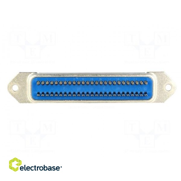 Connector: Centronics | socket | female | PIN: 50 | soldering фото 5