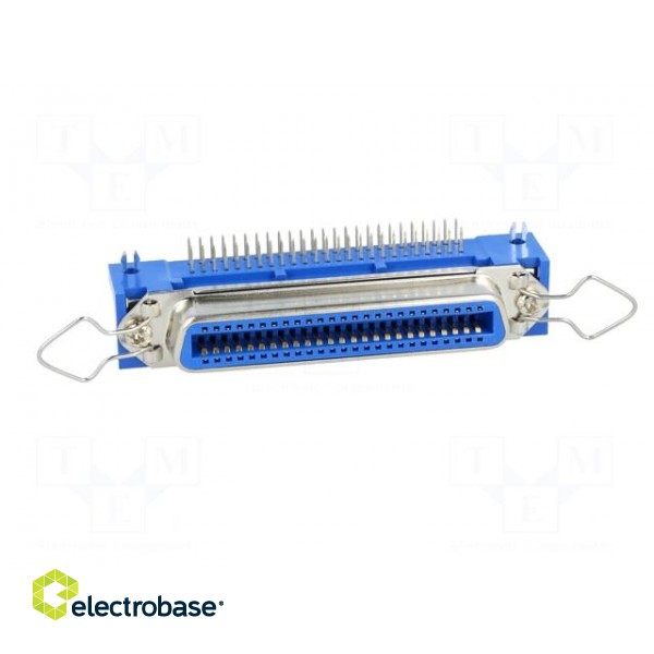 Connector: Centronics | socket | female | PIN: 50 | THT | angled 90° image 9