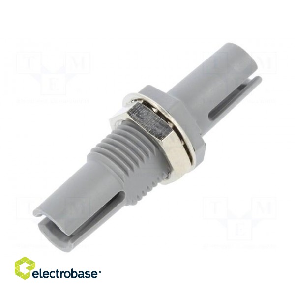 Connector: fiber optic | adapter | HFBR image 1