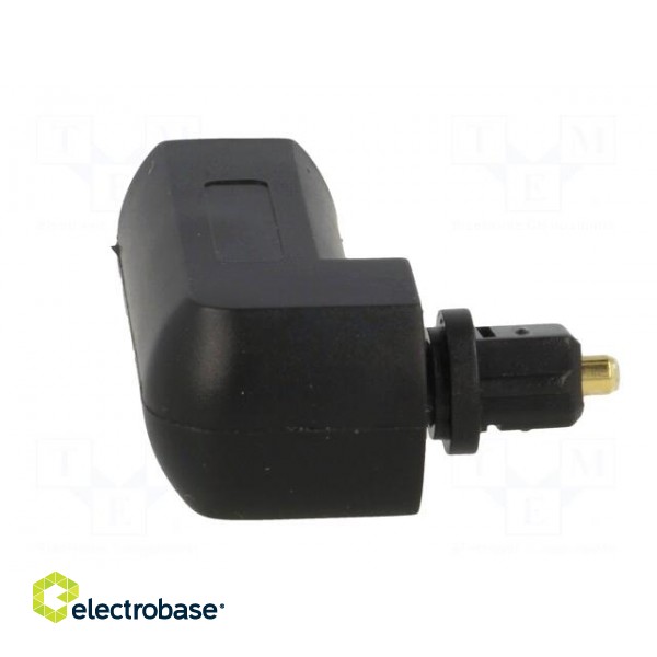 Connector: fiber optic | adapter,plug/socket | optical (Toslink) paveikslėlis 7