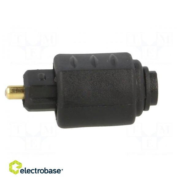 Connector: fiber optic | adapter,plug/socket | optical (Toslink) фото 3