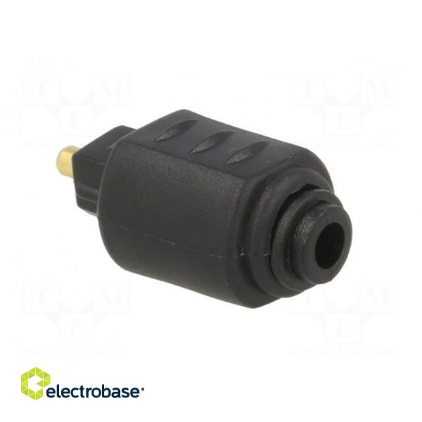 Connector: fiber optic | adapter,plug/socket | optical (Toslink) image 4