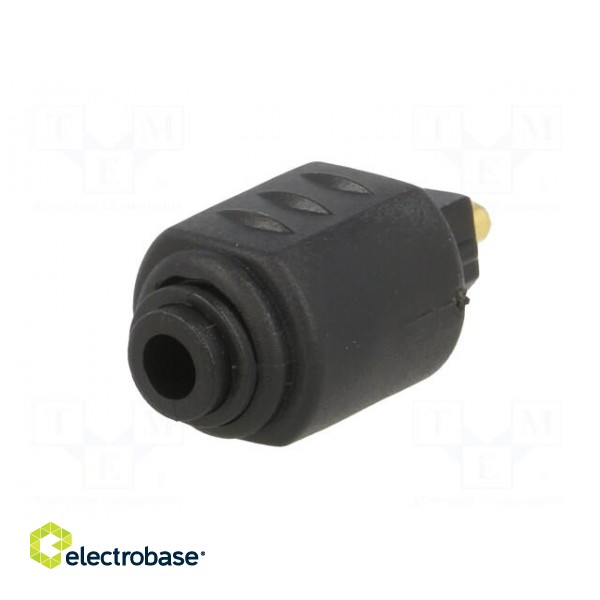 Connector: fiber optic | adapter,plug/socket | optical (Toslink) фото 6
