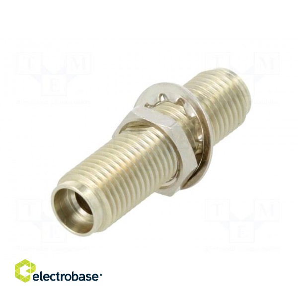 Connector: fiber optic | coupler | FSMA фото 6