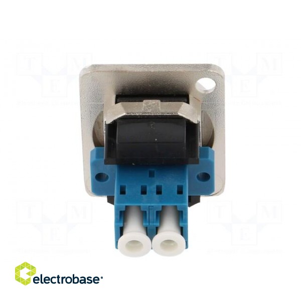 Connector: fiber optic | coupler | single mode duplex (SM) фото 5