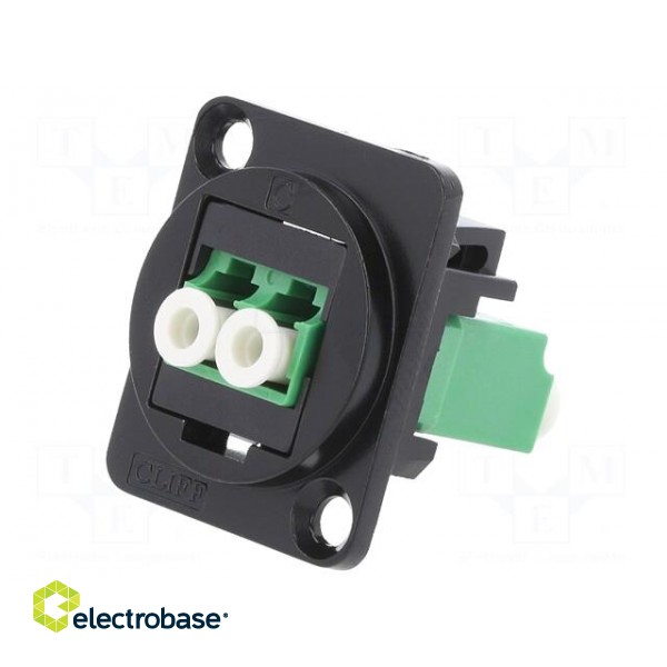 Connector: fiber optic | coupler | single mode duplex (SM) | FT paveikslėlis 1