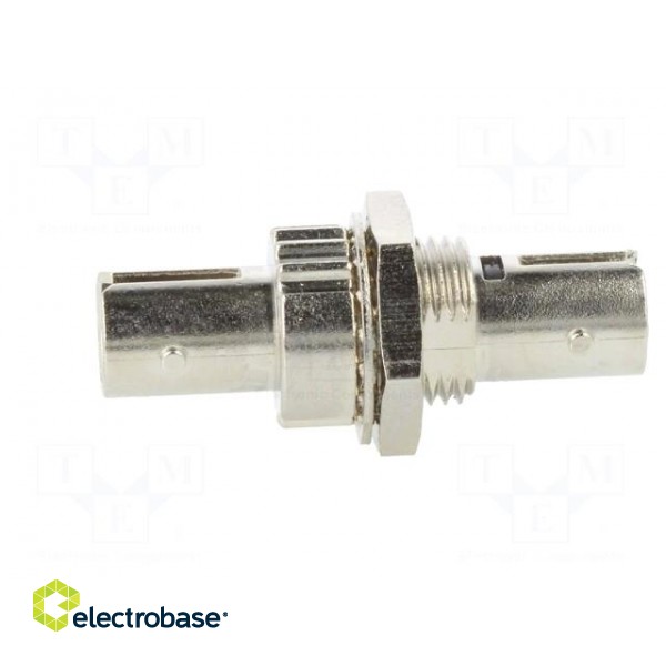 Connector: fiber optic | coupler | ST(BFOC) фото 3