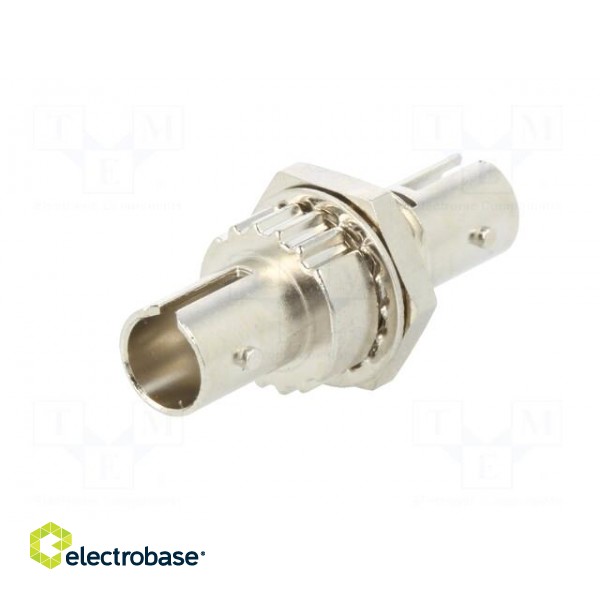 Connector: fiber optic | coupler | ST(BFOC) фото 2