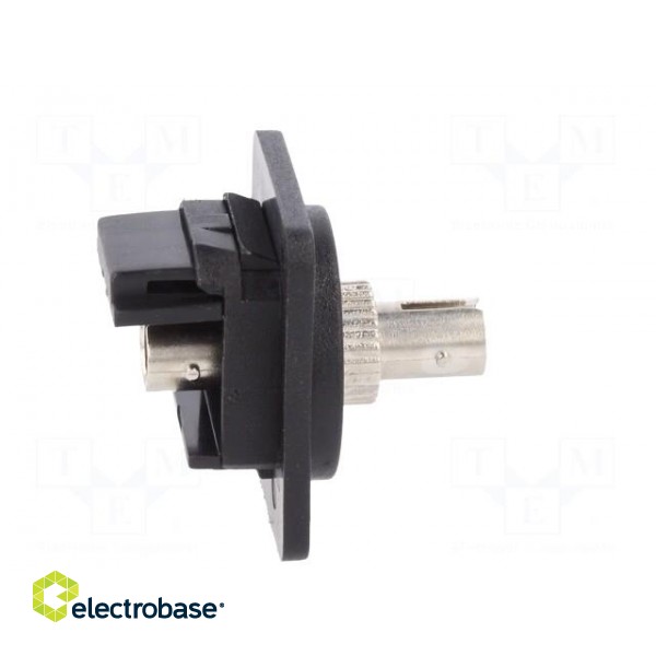 Connector: fiber optic | coupler | ST,both sides | Mat: plastic paveikslėlis 7