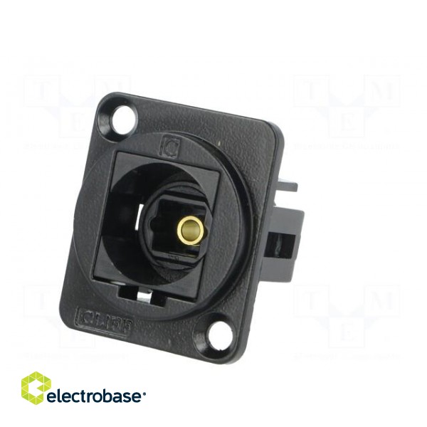 Connector: fiber optic | coupler | Toslink socket,both sides | FT image 2