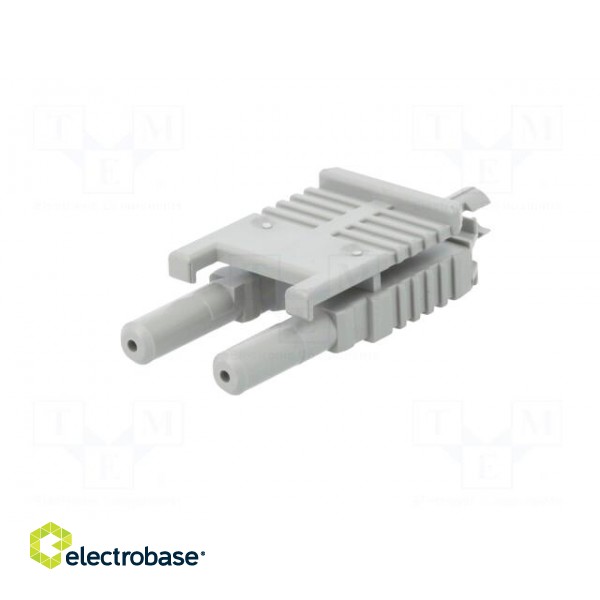 Connector: fiber optic | plug | HFBR-4516,duplex | for cable paveikslėlis 2