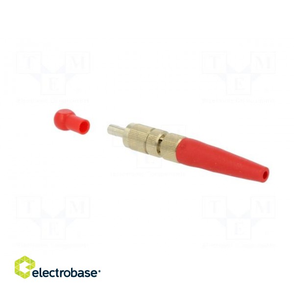 Connector: fiber optic | plug | FSMA | for cable | crimped | POF 2,2mm image 5