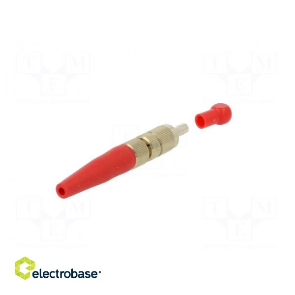 Connector: fiber optic | plug | FSMA | for cable | crimped | POF 2,2mm image 7