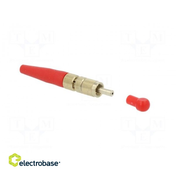 Connector: fiber optic | plug | FSMA | for cable | crimped image 9