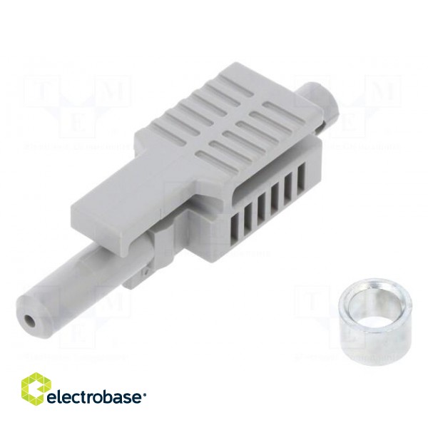 Connector: fiber optic | plug | HFBR-4503,simplex | for cable фото 1